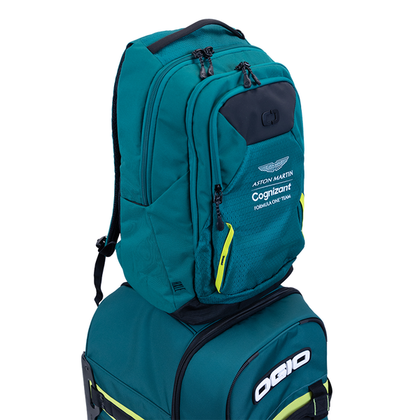 Aston Martin Aramco Cognizant F1 X Ogio Rig 9800 Travel Bag