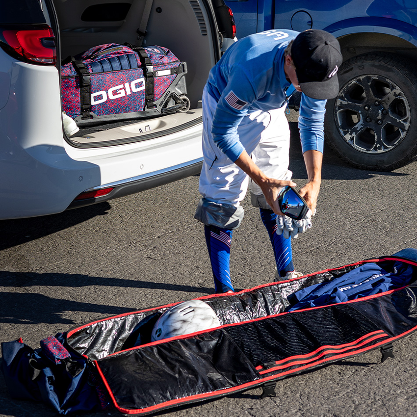 U.S. Ski & Snowboard Team Wheeled Ski Bag - View 5