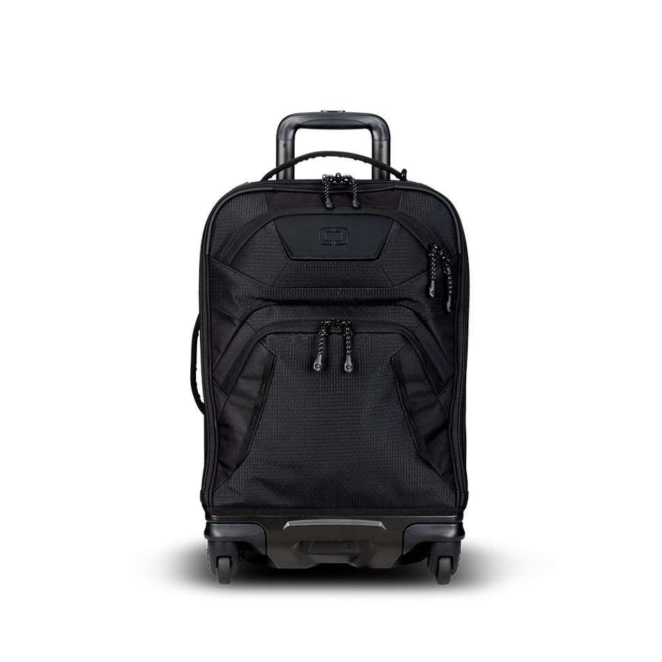 米軍放出品　OGIO 黒 ブルスルートラベルローリングスーツケース 協和 ソフトキャリーケース 軽量 Mサイズ 4輪 スーツケース